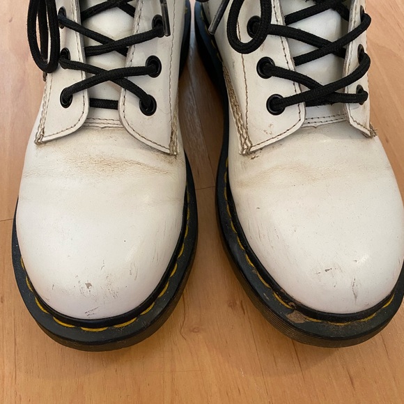 White 1460 Dr. Martens - Picture 2 of 5